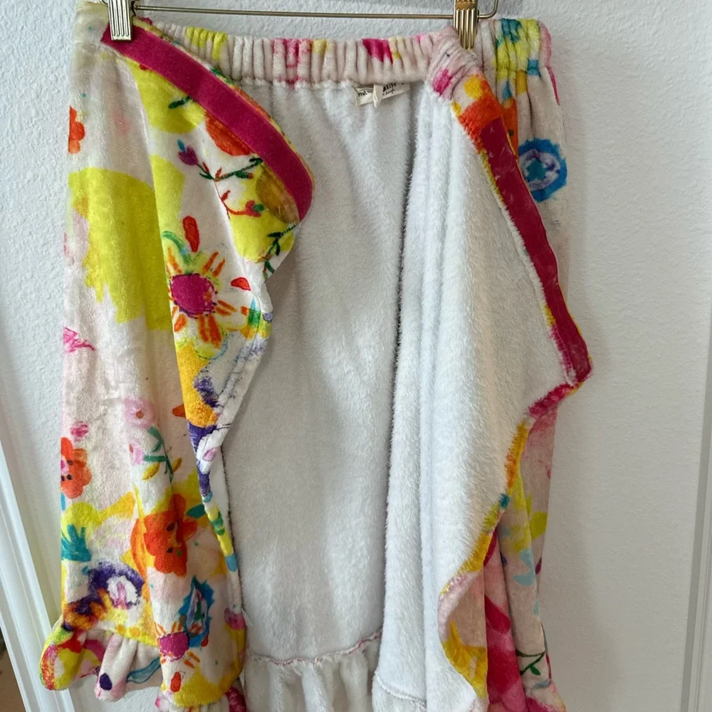 NATURAL LIFE Vibrant Love Floral Towel Wrap - great for dorms - Picture 3 of 4